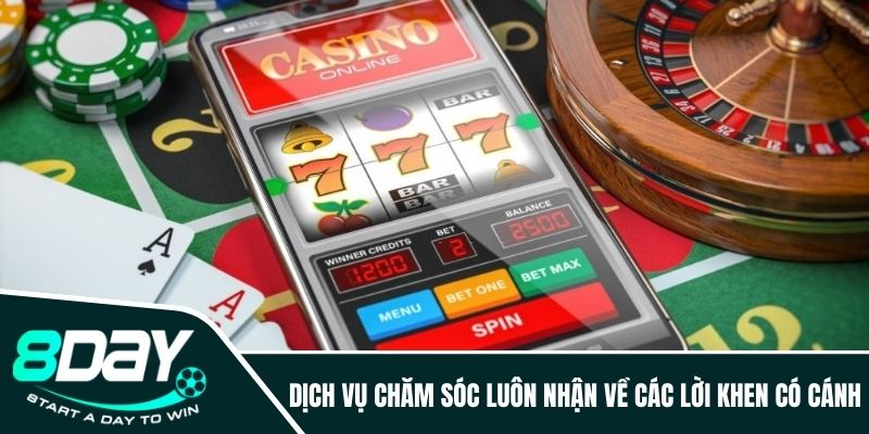 Dịch vụ chăm sóc luôn nhận về các lời khen có cánh