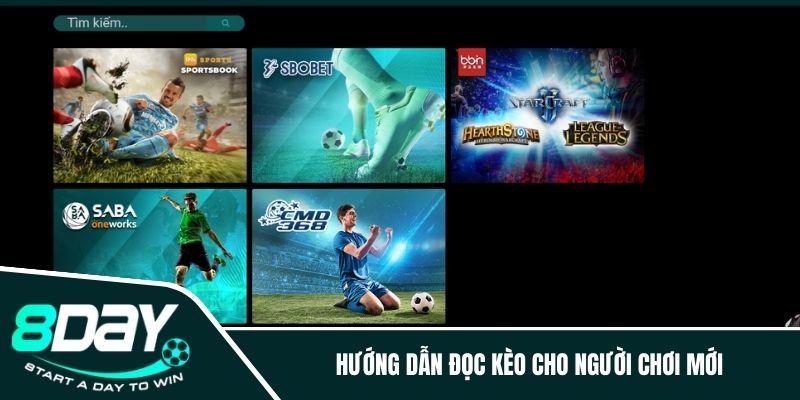 Hướng dẫn đọc kèo cho người chơi mới