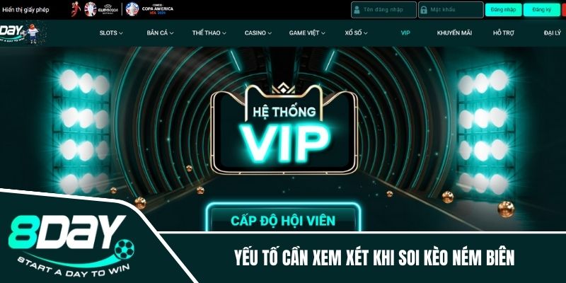 Yếu tố cần xem xét khi soi kèo ném biên 