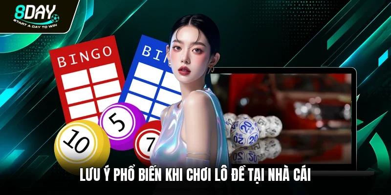 Lưu ý phổ biến khi chơi lô đề tại nhà cái 
